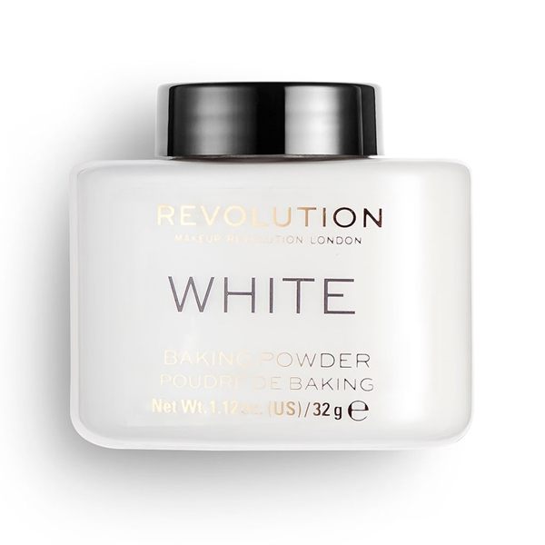 پودر بیک و فیکس رولوشن Revolution بدون رنگ (سفید) مدل Luxury White