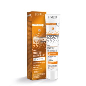 پرایمر آبرسان ویتامین سی ریول اصل انگلیسی 50 میل | Revuele VITANORM C + Energy Light makeup cream base