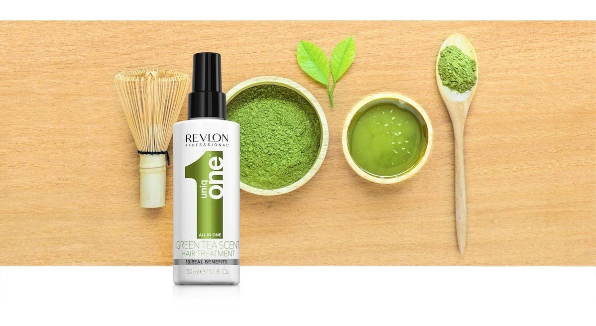 اسپری رولون اصل 10 کاره یونیک وان چای سبز 150 میل | Revlon Uniq One Green Tea All In One Hair Treatment