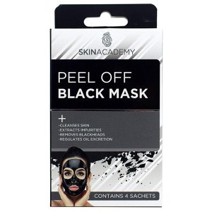 ماسک سیاه (زغال) اسکین اکادمی انگلیس اصل | ضد جوش سر سیاه و سفید، پاکسازی پوست
