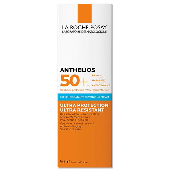کرم ضد آفتاب کامفورت لاروش پوزای مدل Anthelios XL با +SPF 50 حجم 50 میل | ضد آفتاب آبرسان