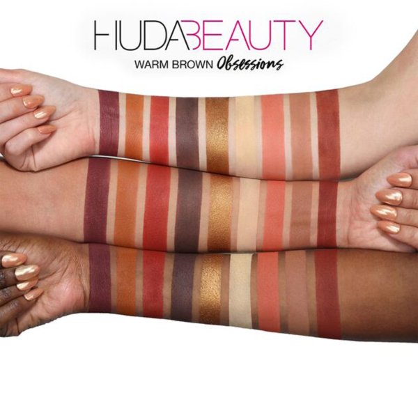 HUDA BEAUTY Warm Brown Obsessions Eyeshadow Palette (4)