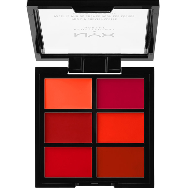 nyx pro lip cream palette (THE REDS) (3)
