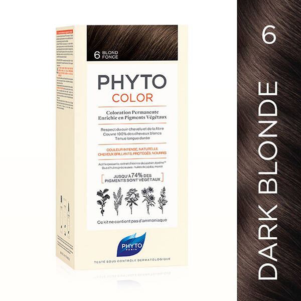 Phyto Phytocolor Ammonia-Free and Permanent Botanical Hair Color no6 (1)