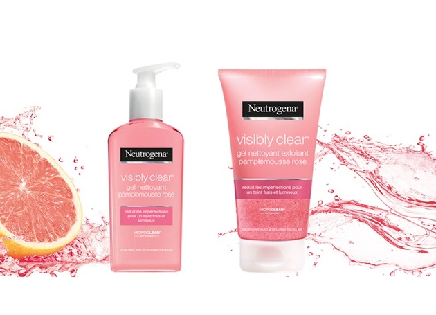 Neutrogena visibly clear grapefruit exfoliating cleansing gel 150ml (7)