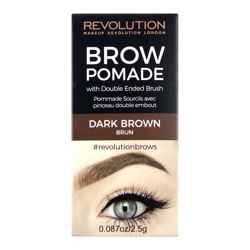 Revolution brow pomade-Dark Brown2