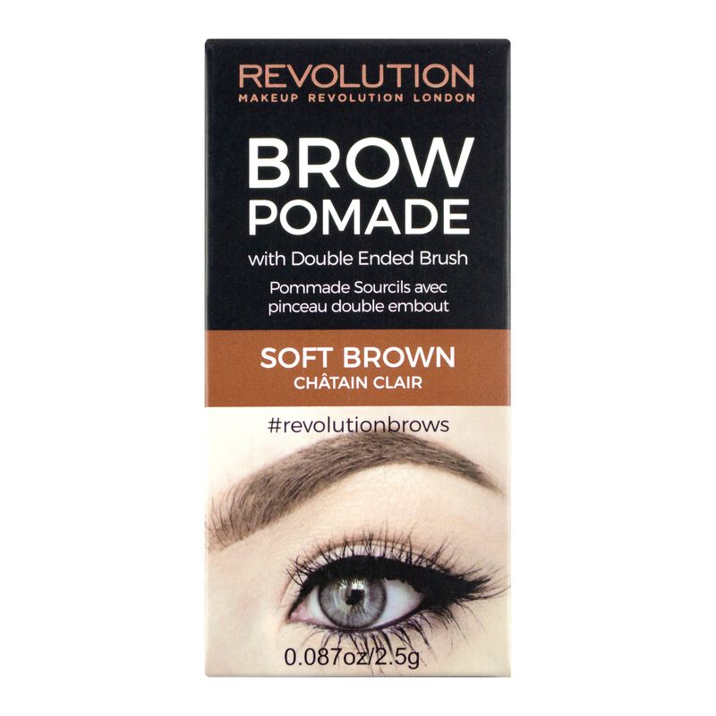 Revolution brow pomade-Soft Brown2