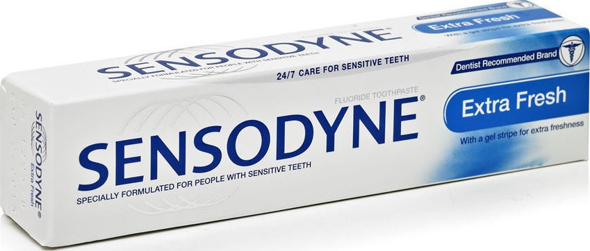 خمیردندان دندان‌های حساس سنسوداین Extra Fresh - خمیر دندان روزانه Sensodyne Sensitive Daily Care