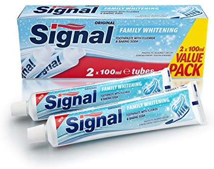 Signal Original Family Protection Toothpaste 2X100ml (Value Pack)