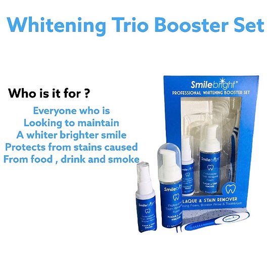 Smile Bright Professional Trio Whitening Booster Set (2)