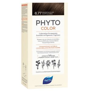 رنگ موی بدون آمونیاک فیتوکالر شماره 6.77 (جدید) | رنگ موی دائمی و گیاهی Phyto Phytocolor