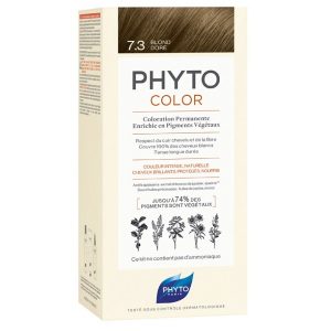 رنگ موی بدون آمونیاک فیتوکالر شماره 7.3 (جدید) | رنگ موی دائمی و گیاهی Phyto Phytocolor