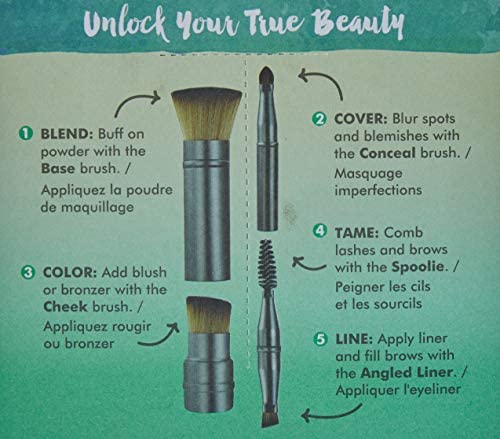 EcoTools Refresh Makeup Brush Head kit (4)