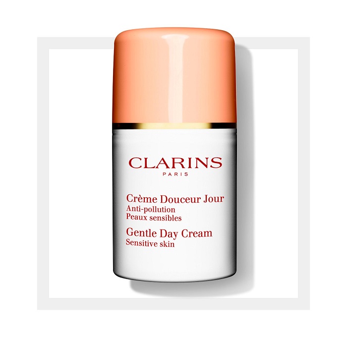 کرم روز مراقبتی پوست حساس کلارنس | ضد آلودگی، ضد قرمزی، تسکین پوست | 50 میل