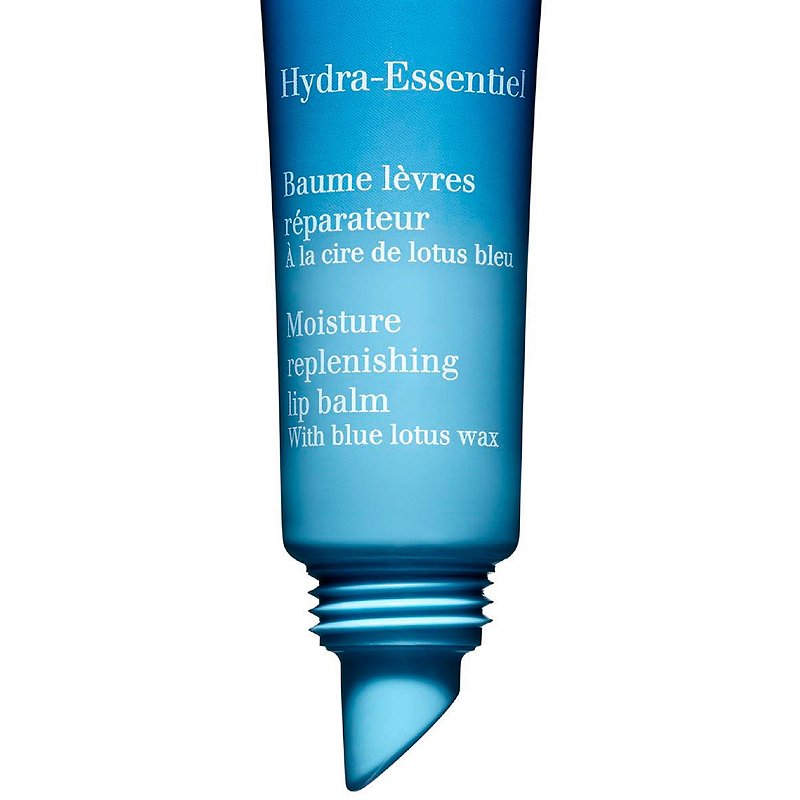 Clarins hydra-essentiel moisture replenishing lip balm blue lotus wax (4)
