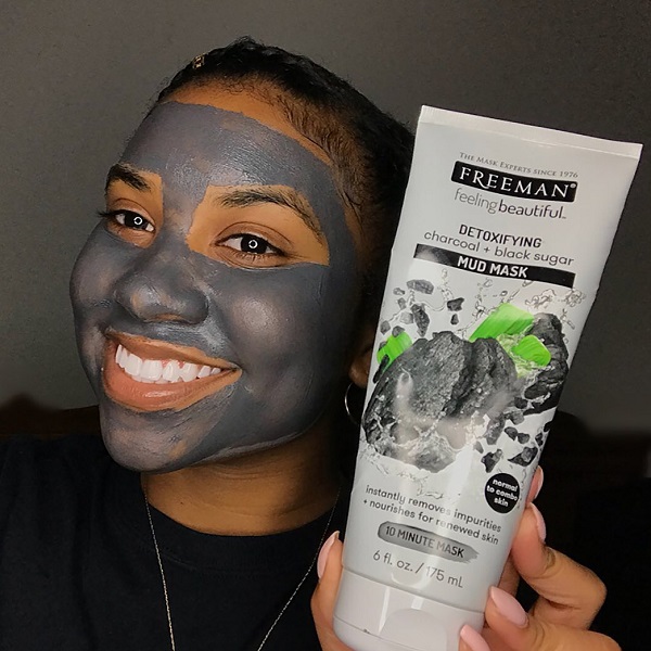 Freeman Detoxifying Charcoal Black Sugar Mud Mask (15)