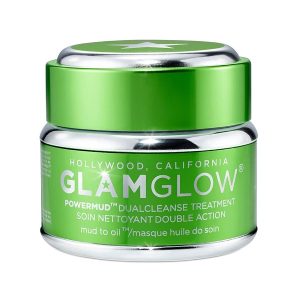 ماسک پاکسازی صورت دوگانه Powermud گلم گلو Glamglow | روشن کننده، ضد چروک، بستن منافذ | 50 میل