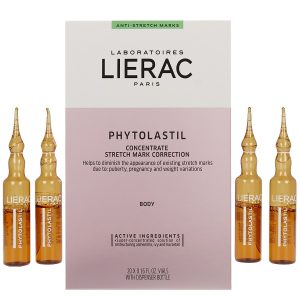 سرم ترمیم و ضد ترک بدن لیراک LIERAC مدل فیتولاستیل phytolastil | بهبود استرچ مارک پوست | 20 سرم 5 میلی لیتر