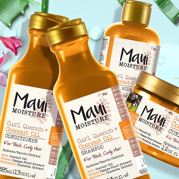 Maui Curl Coconut Oil shampoo conditioner hair mask Curl Milk (5)