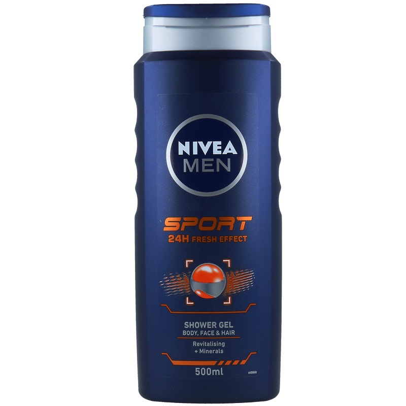 Nivea Men Sport Fresh Effect Body Face Hair Shower Gel (7)