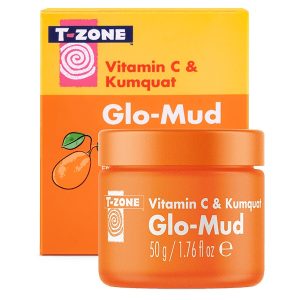 ماسک صورت ویتامین سی 3% کامکوات تی زون (T-Zone) | ضد لک و منافذ، روشن و تازه کننده پوست | 50 میل