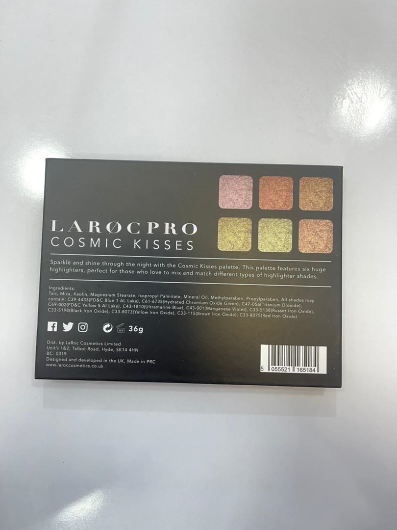 پالت هایلایتر لاروک انگلیس | مدل LAROC PRO COSMIC KISSES