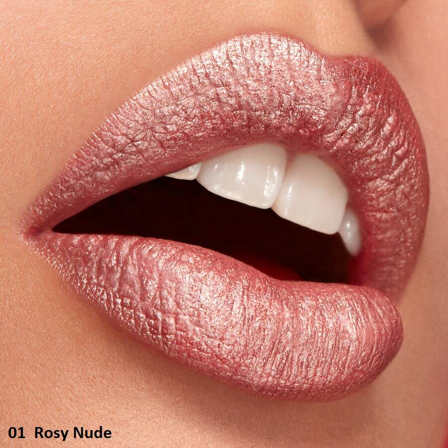 KIKO MILANO Metal Liquid Lip Colour-01-rosy nude(1)
