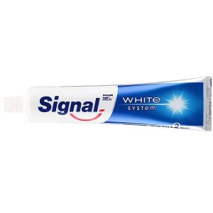 خمیر دندان سفید کننده سیگنال اصل انگلیس مدل Signal White System حجم 125 میل