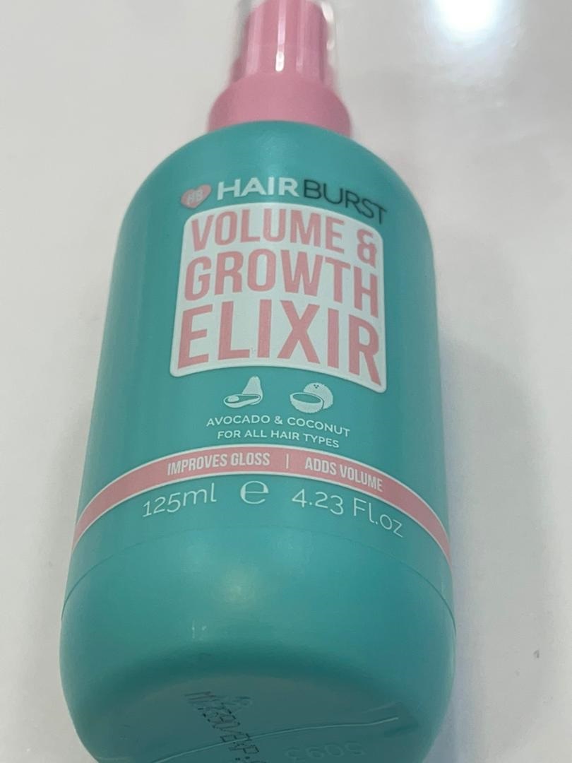 اسپری حجم دهنده و افزایش رشد موی هیربرست اصل | Hair Burst Volume and Growth Elixir | حجم ۱۲۵ میل
