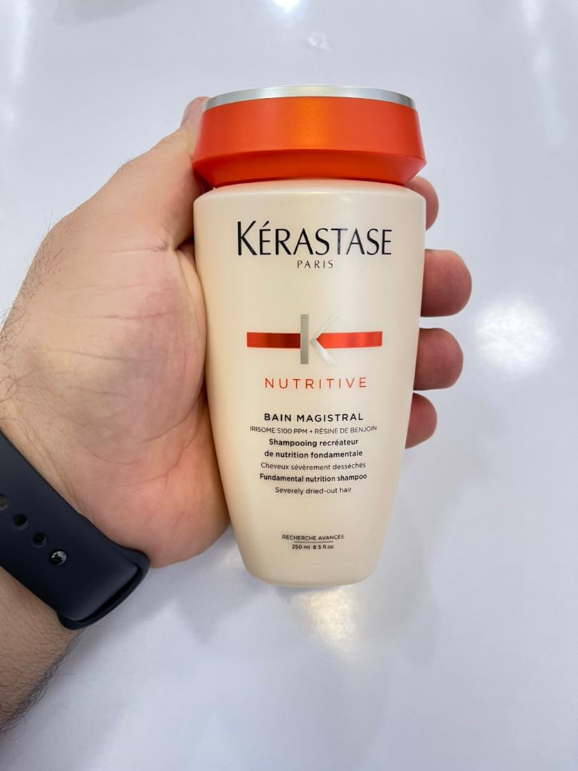 شامپو کراستاس اصل Kerastase مدل نوترتیو Nutritive حجم ۲۵۰ میل | مغذی و ترمیم کننده قوی موی بسیار خشک و آسیب دیده