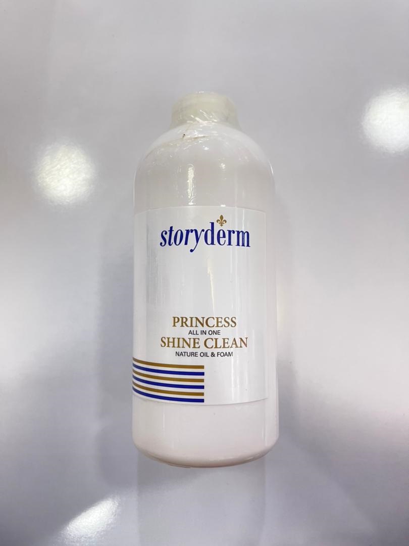 شوینده پرنسس شاین استوری درم Storyderm Princess Shine | پاک کننده قوی، مرطوب کننده و مغذی | 100 میل