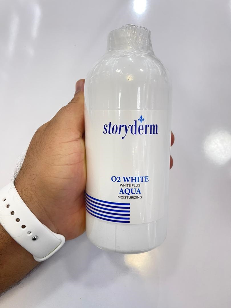 تونر روشن کننده و ضد لک (اتو وایت) استوری درم Storyderm O2 White | آبرسان، ضد لک، آرام کننده | 150 میل