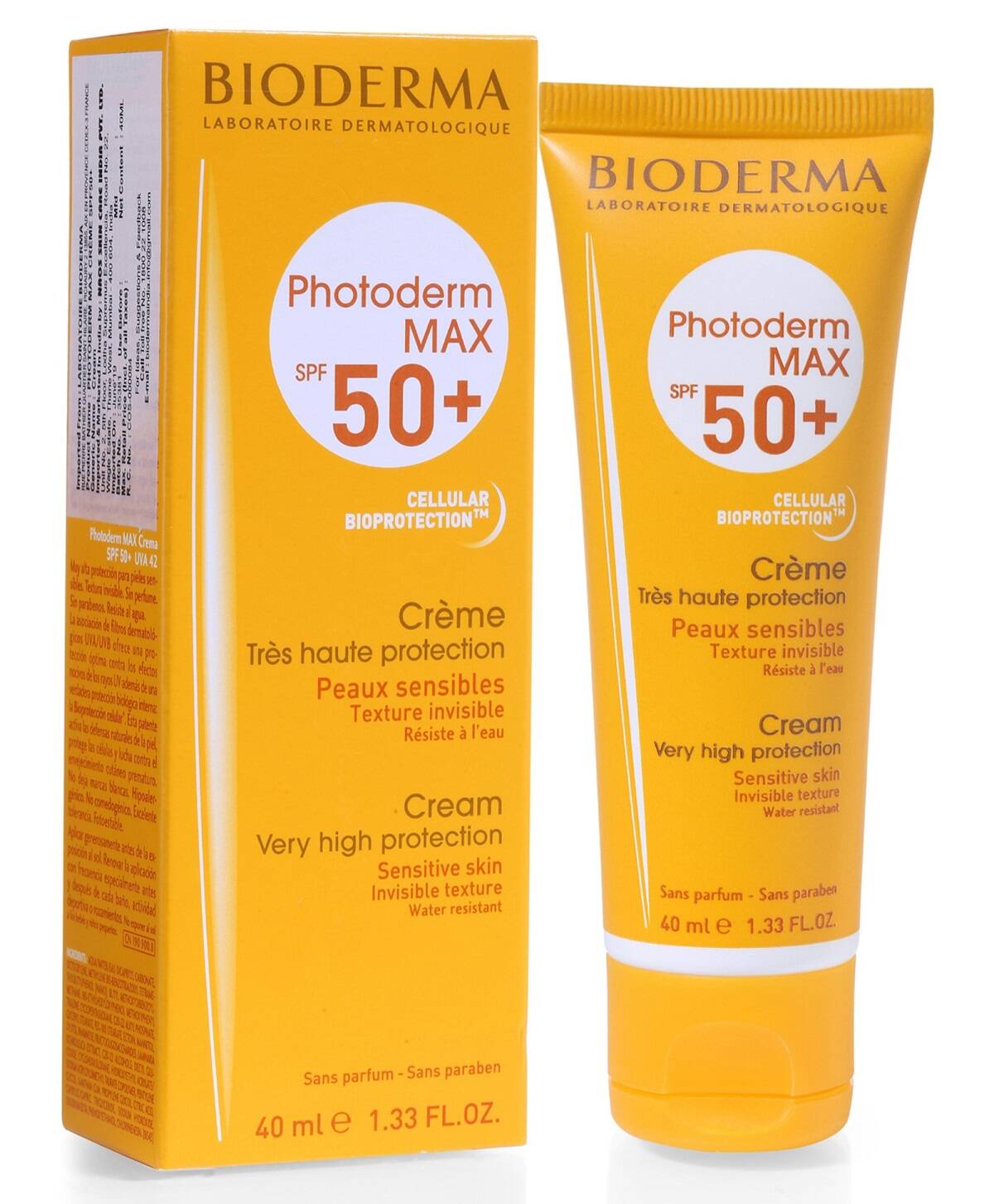 کرم ضد آفتاب Photoderm MAX +SPF50 بیودرما (Bioderma) اصل بدون عطر و رنگ