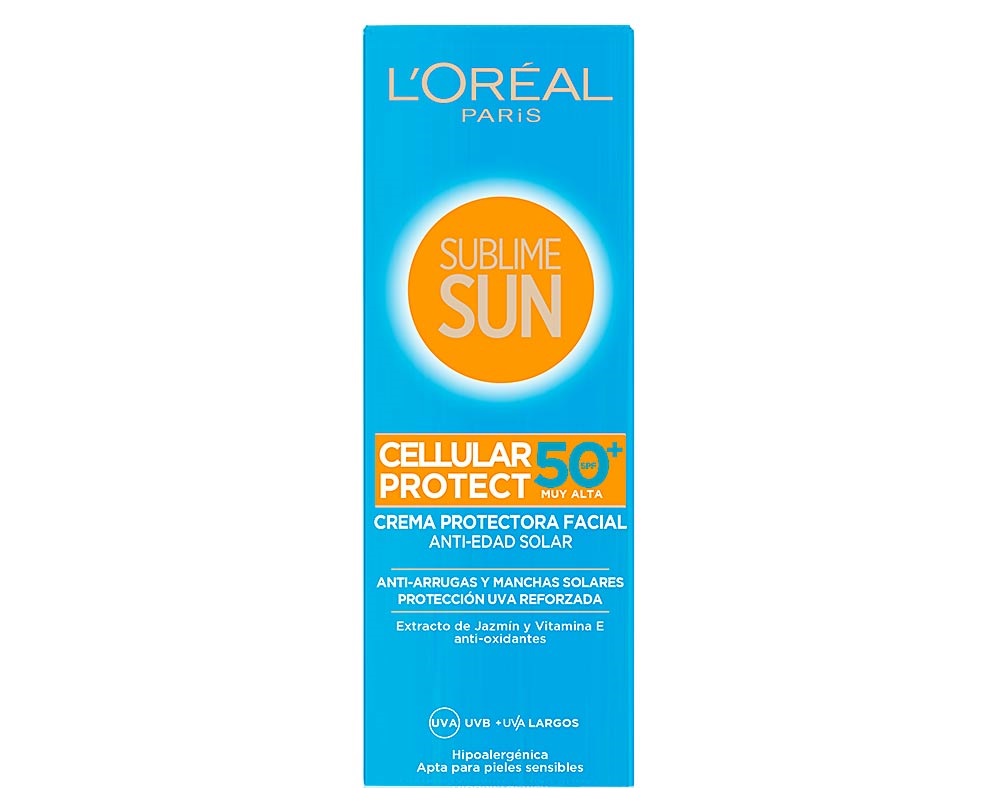 ضد آفتاب سابلایم سلولار پروتکت SPF50+ لورال اصل (L'oreal Paris Sublime Sun Cellular Protect)