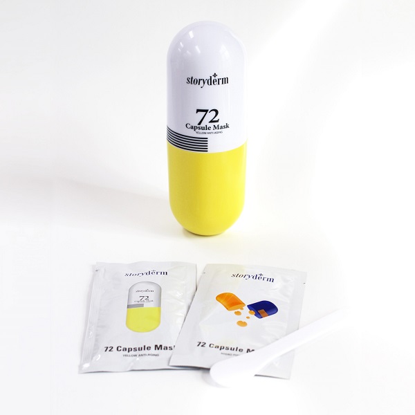 ماسک کپسولی 72 ساعته زرد استوری درم Storyderm مدل YELLOW ANTI AGING حجم 250 میل | ضد چروک