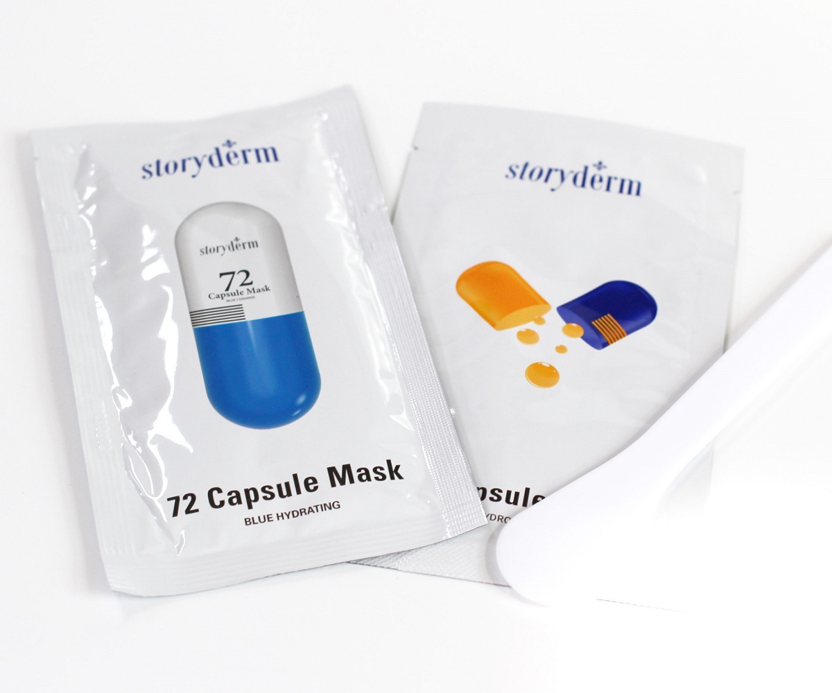 ماسک کپسولی ژله‌ای آبرسان با اثر 72 ساعته Capsule Mask Blue | آبرسان، ضد خشکی، شاداب کننده