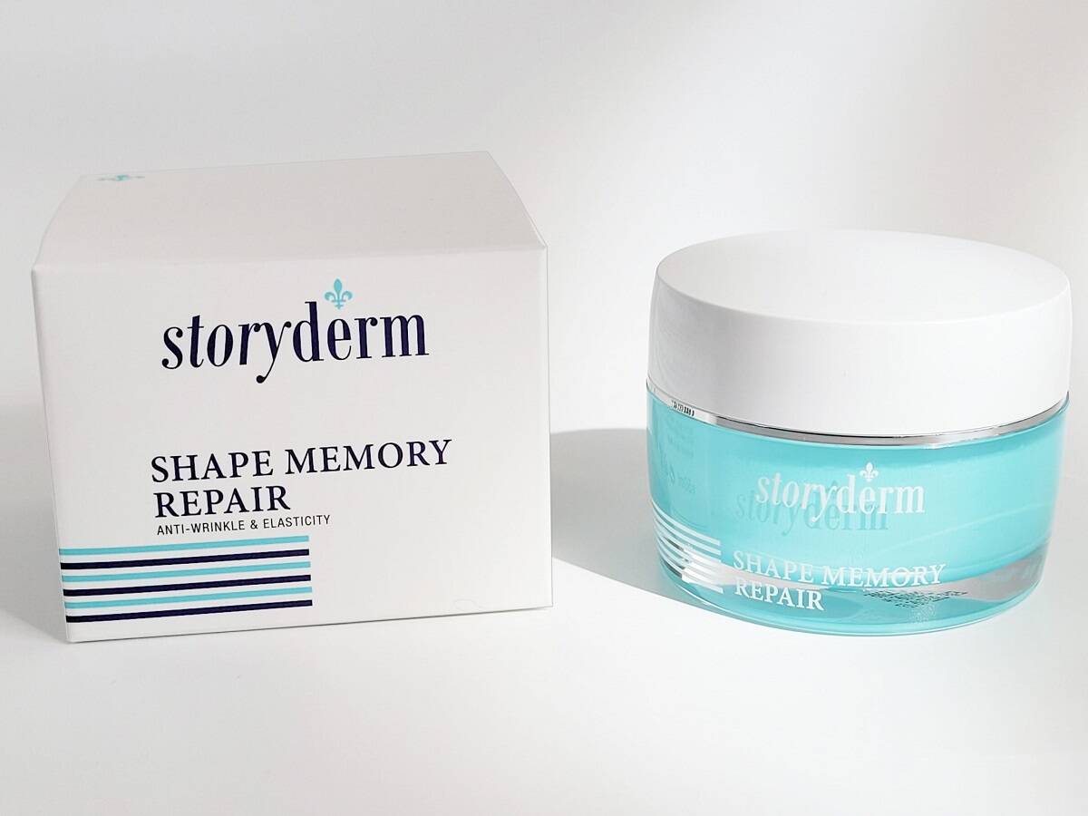 کرم ترمیم و مرطوب کننده شیپ مموری استوری درم Storyderm Shape Memory | جوانساز، محافظت ضد پیری، سفت کننده پوست