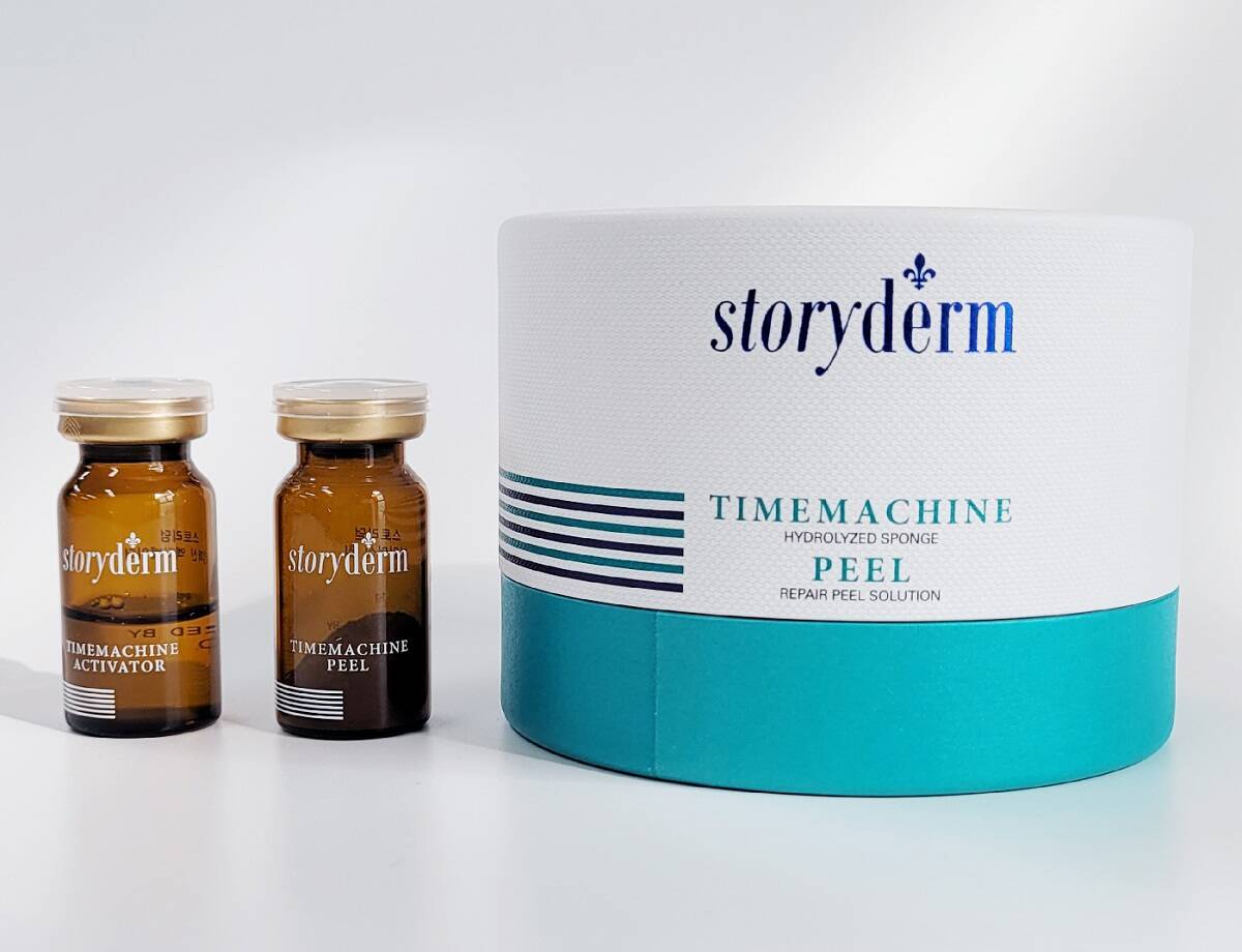 لایه بردار پیلینگ تایم ماشین استوری درم (Storyderm Timemachine) | جوانساز، احیا کننده، ترمیم و بازسازی قوی پوست صورت