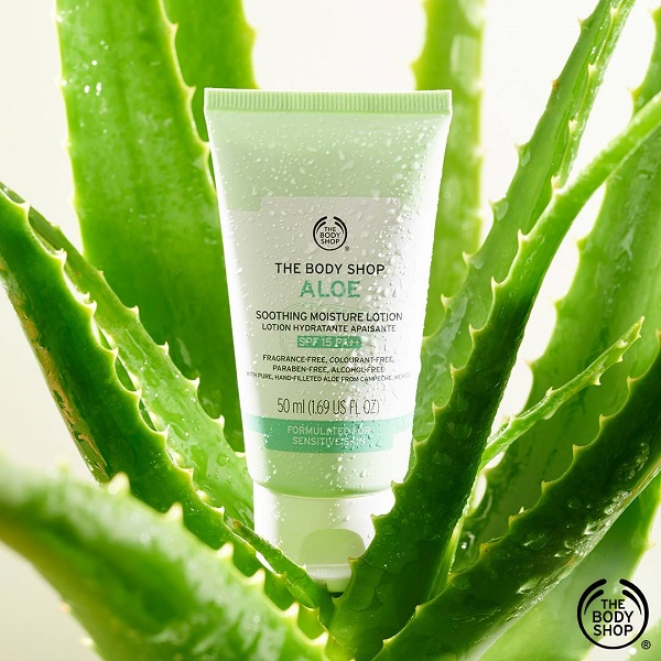 The Body Shop Aloe Soothing Moisture Lotion Spf15 (6)