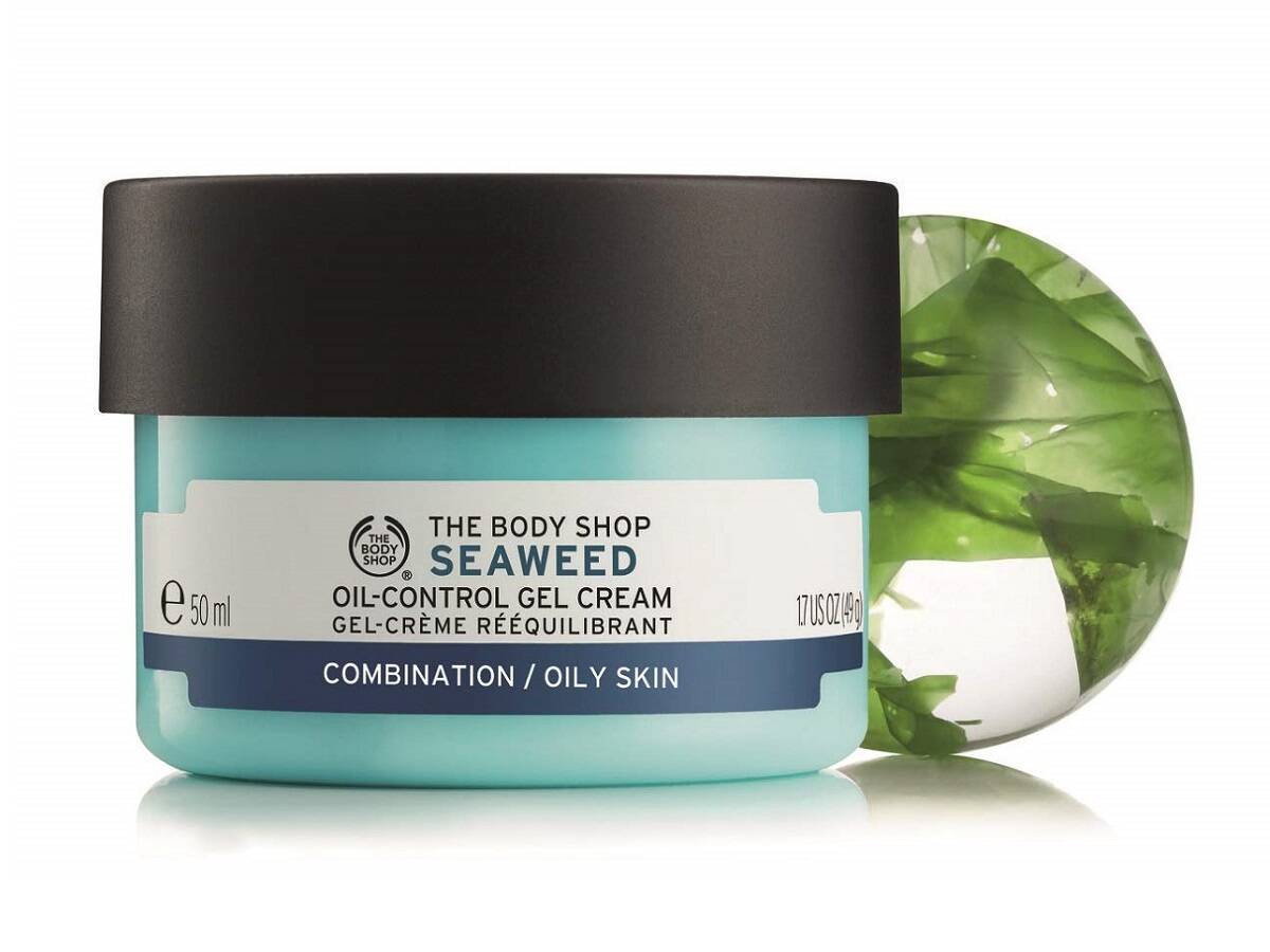 ژل کرم آبرسان و مرطوب کننده سیوید بادی شاپ اصل انگلیس (جلبک دریایی) برای پوست چرب و مختلط چرب 50 میلی لیتر | The Body Shop Seaweed Oil-Control Gel Cream