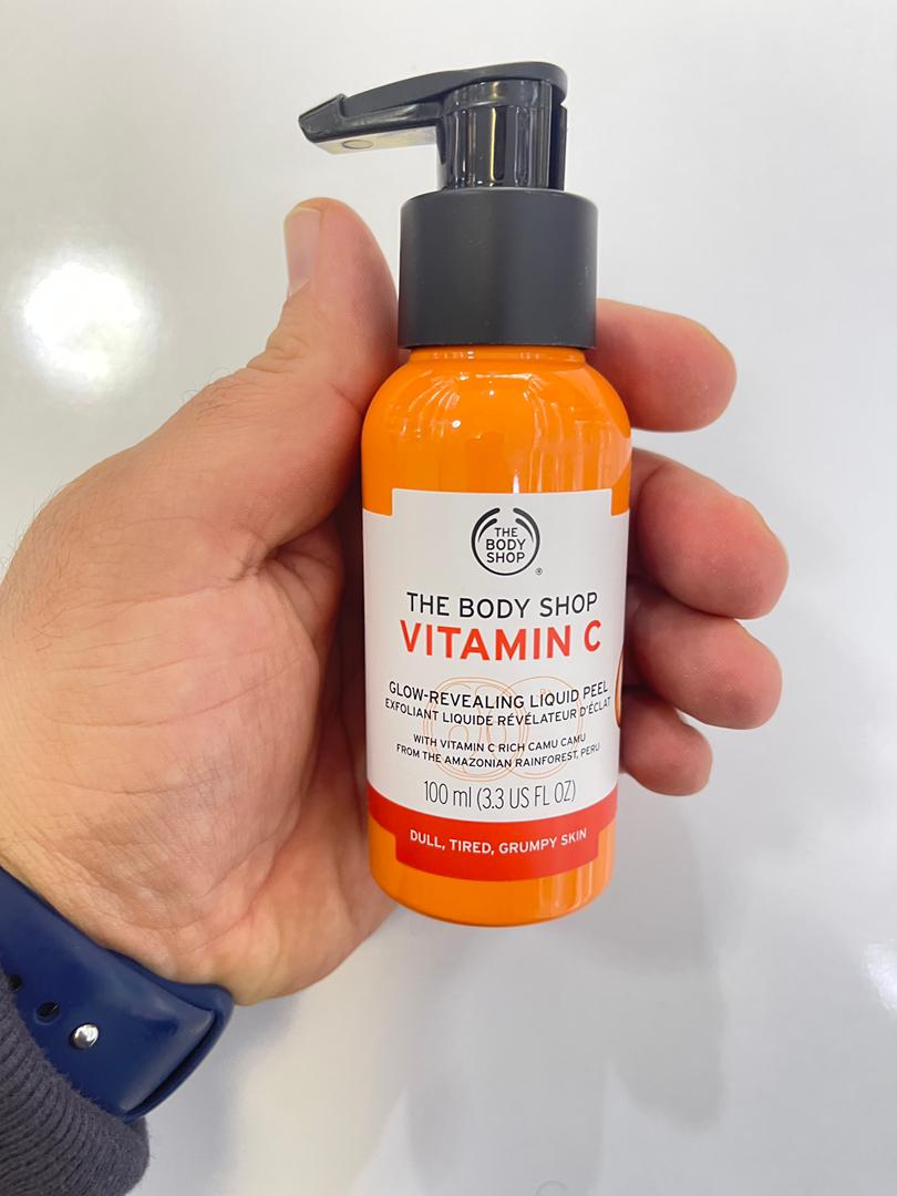 لایه‌بردار (پیلینگ) ویتامین سی Vitamin c بادی شاپ اصل | 100 میل