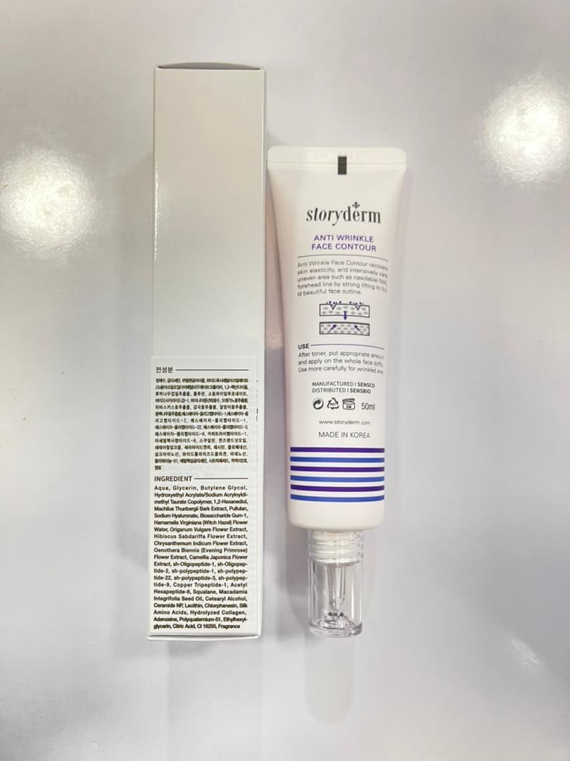 کرم سفت کننده و ضد چروک صورت استوری درم Storyderm Anti Wrinkle | ضد پیری، بازسازی کننده، لیفت کننده پوست صورت | 50 میل