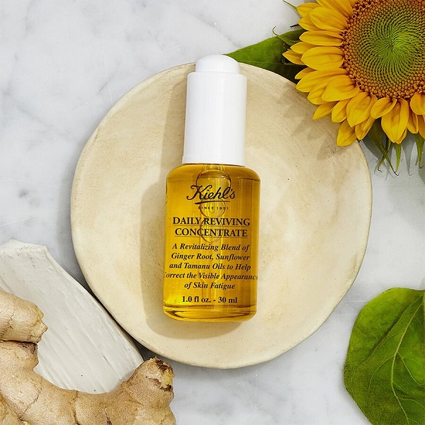 kiehl’s Daily Reviving Concentrate Face Oil 30ml (9)