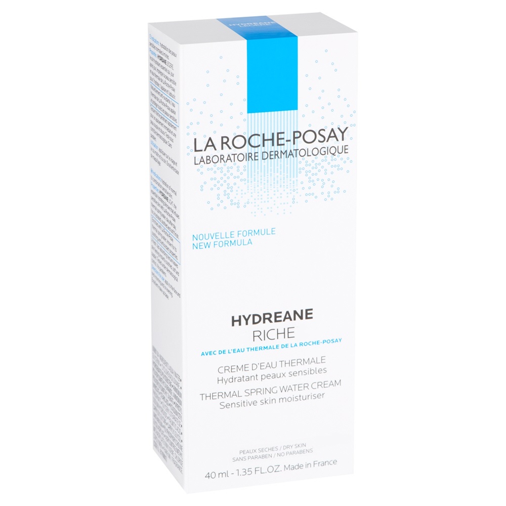 مرطوب کننده لاروش پوزای پوست حساس و خشک هیدرین ریچ (LA ROCHE-POSAY Hydreane Riche Moisturizing Cream for sensitive skin, 40ml)
