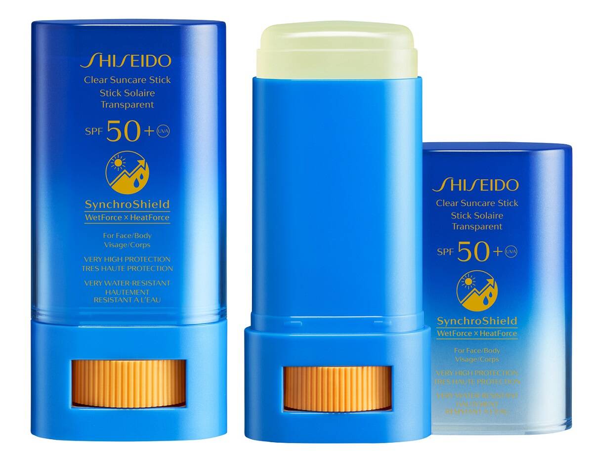 ضد آفتاب استیکی شیسیدو SPF50 بدون رنگ و ضد آب اس پی اف +50 - Shiseido Clear Sunscreen Stick spf 50