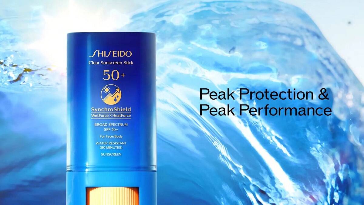 ضد آفتاب استیکی شیسیدو SPF50 بدون رنگ و ضد آب اس پی اف +50 - Shiseido Clear Sunscreen Stick spf 50