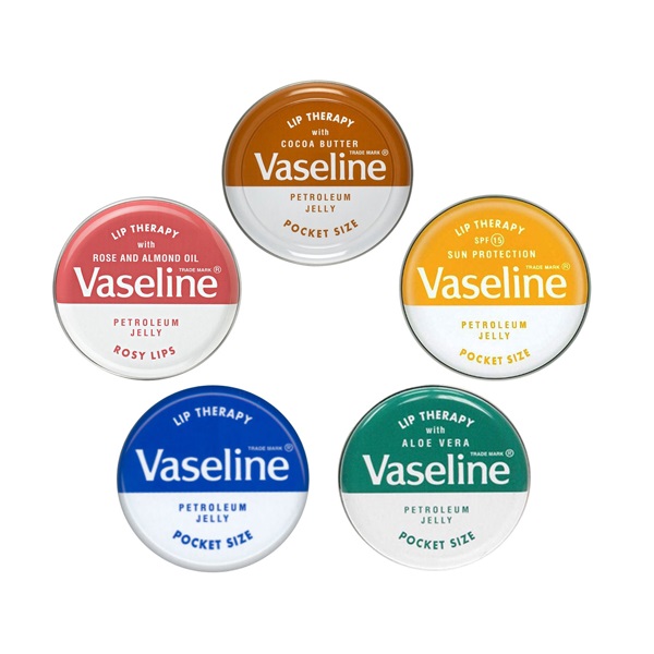 Vaseline Lip Therapy Balm Original Tin, 20 Grams (2)
