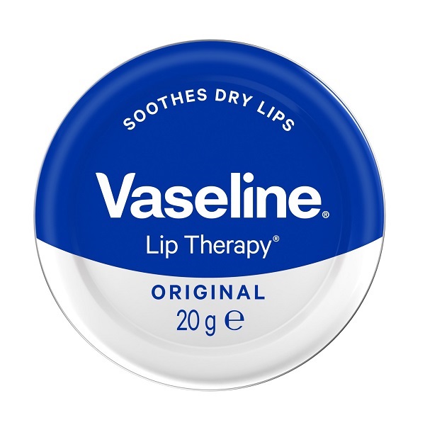 بالم لب وازلین مدل اورجینال Original وزن 20 گرمی | آبرسان و ترمیم کننده لب - Vaseline Lip Therapy Balm Original