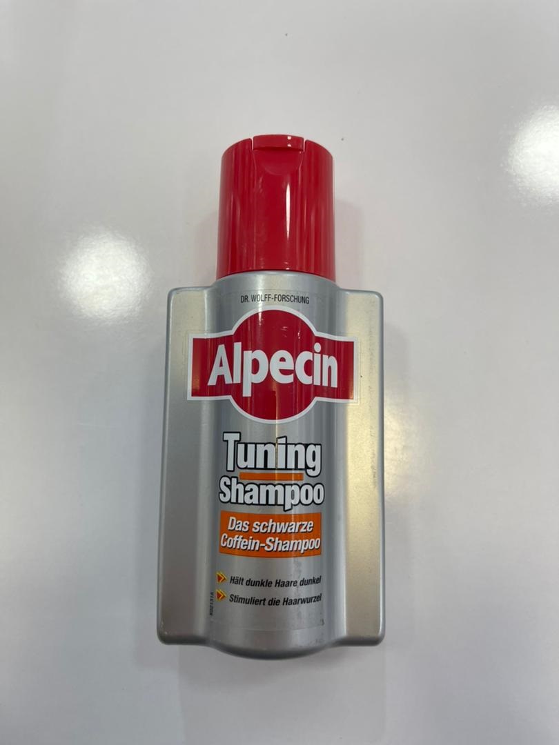 شامپو تیونینگ Tuning آلپسین حجم 200 میل | ضد سفیدی موی ارثی و تیره کننده تدریجی مو