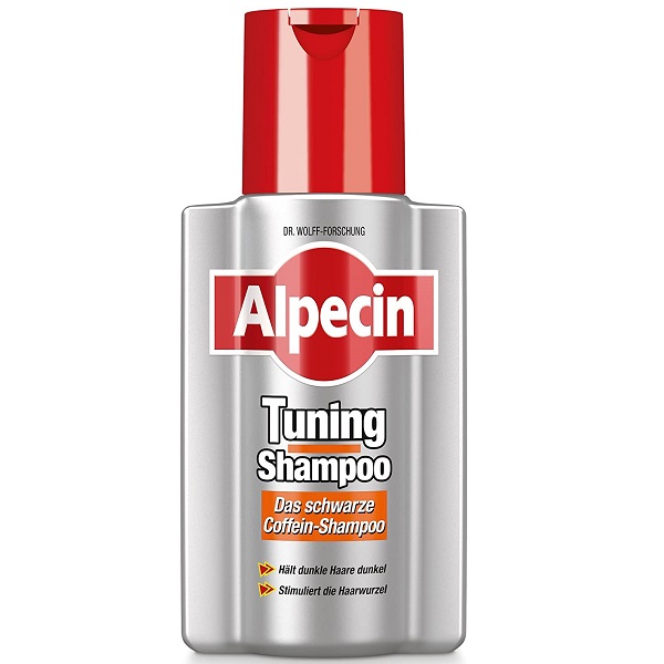 شامپو تیونینگ Tuning آلپسین حجم 200 میل | ضد سفیدی موی ارثی و تیره کننده تدریجی مو